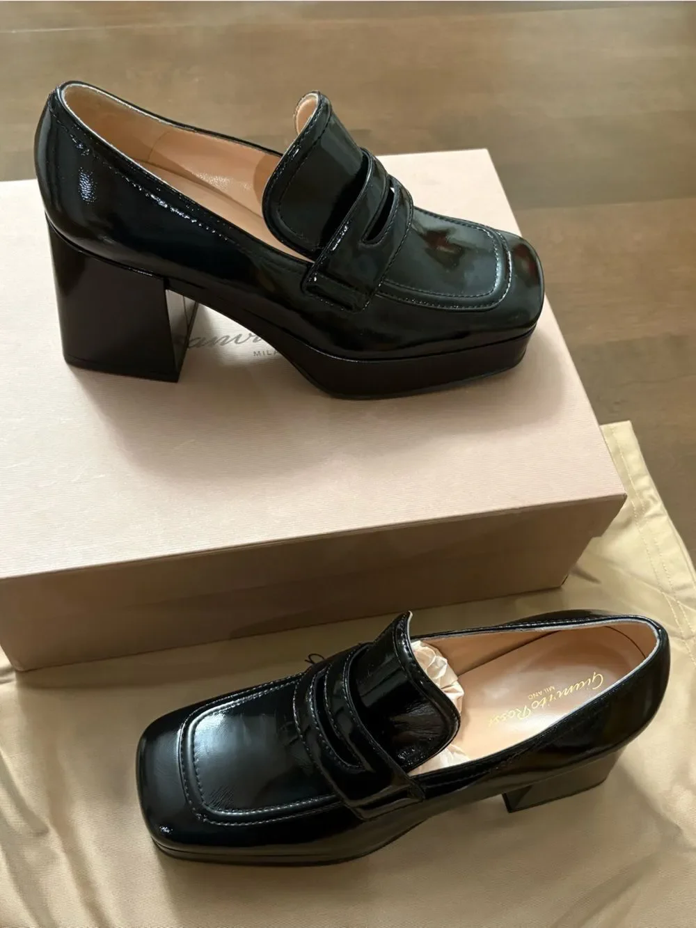 Gianvito Rossi Women's Rouen 45 Mocassin